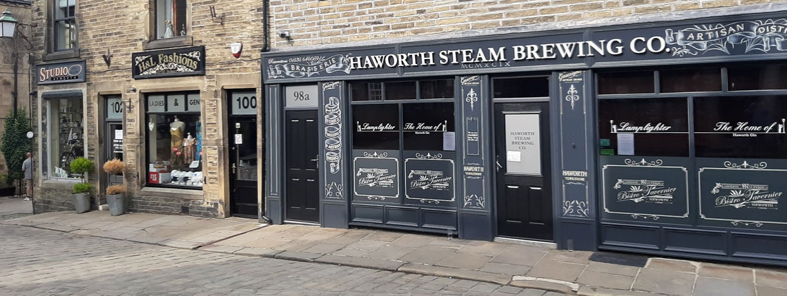 Haworth High Street Signage